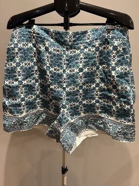 Boden Women's Floral Print Shorts Size 12